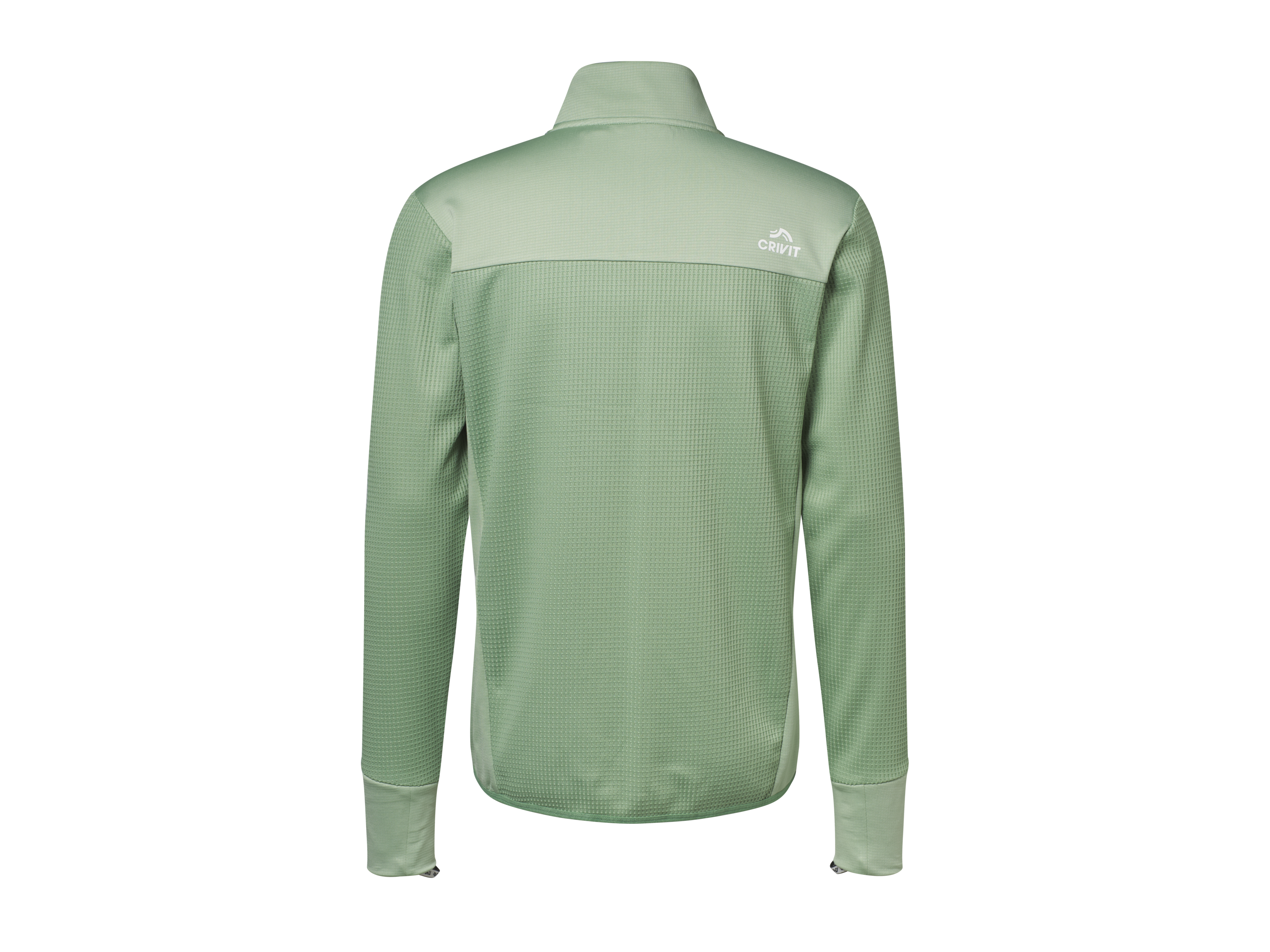 Thumbnail - CRIVIT Herren Funktionsjacke, mit geruchsneutraler Technologie HeiQ Mint (Grün, M (48/50))