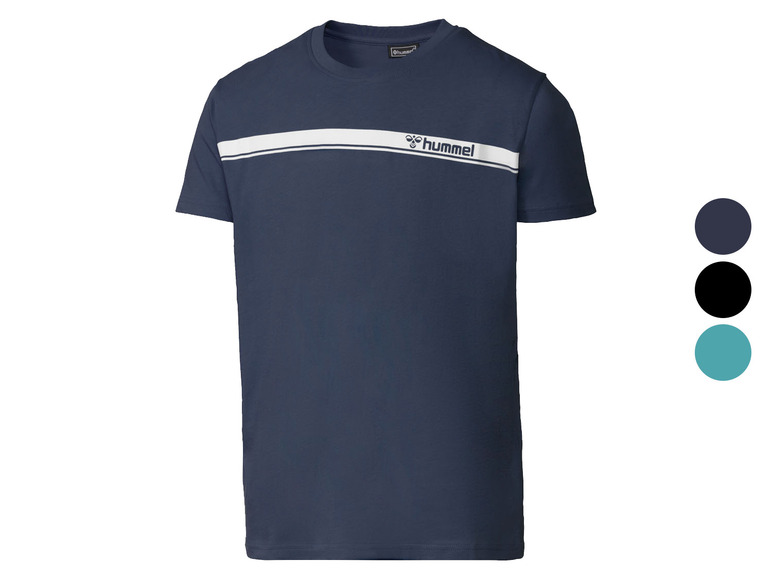 Gehe zu Vollbildansicht: Hummel Herren T-Shirt »HML Mover« aus reiner Baumwolle - Bild 1