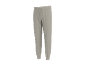 Beige Jogginghose mit elastischem Bund und Bündchen.