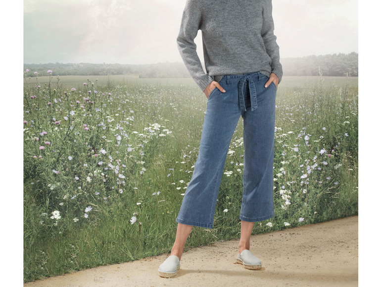 Gehe zu Vollbildansicht: esmara® Damen Jeans in 7/8 Länge, mit normaler Leibhöhe - Bild 6