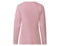 Ein rosa Langarmshirt für Damen.