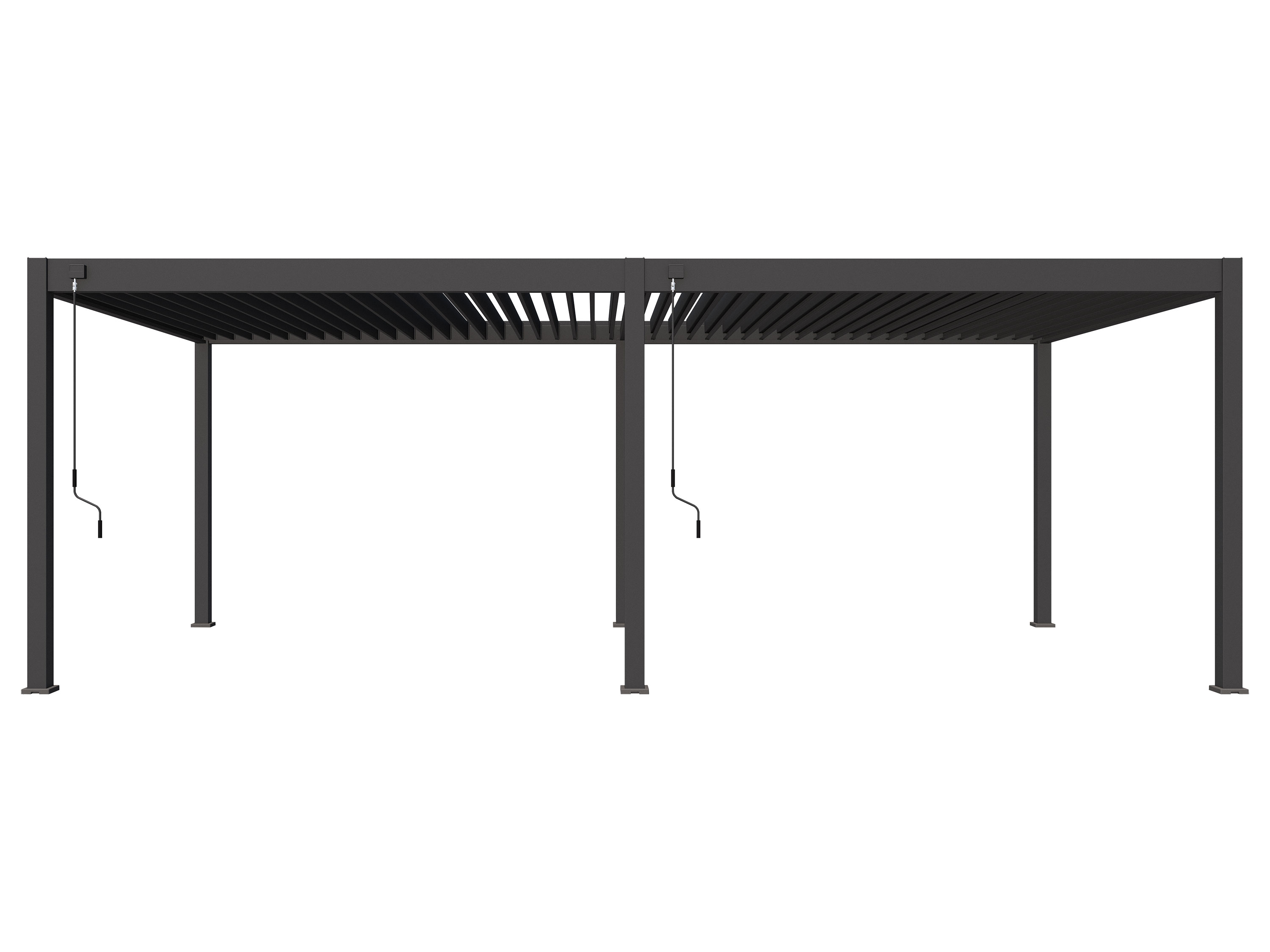 Pergoline Pavillon Superior (Anthrazit, 3,6×7,2 m) | 04260664391234