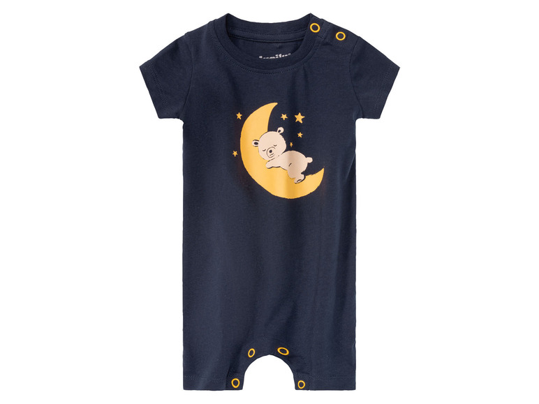 Gehe zu Vollbildansicht: lupilu Baby Jungen Pyjama, 2 Stück, aus reiner Bio-Baumwolle - Bild 8