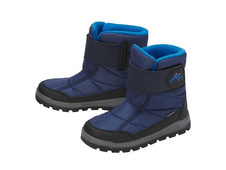 CRIVIT Kinder Schneestiefel in Blau.