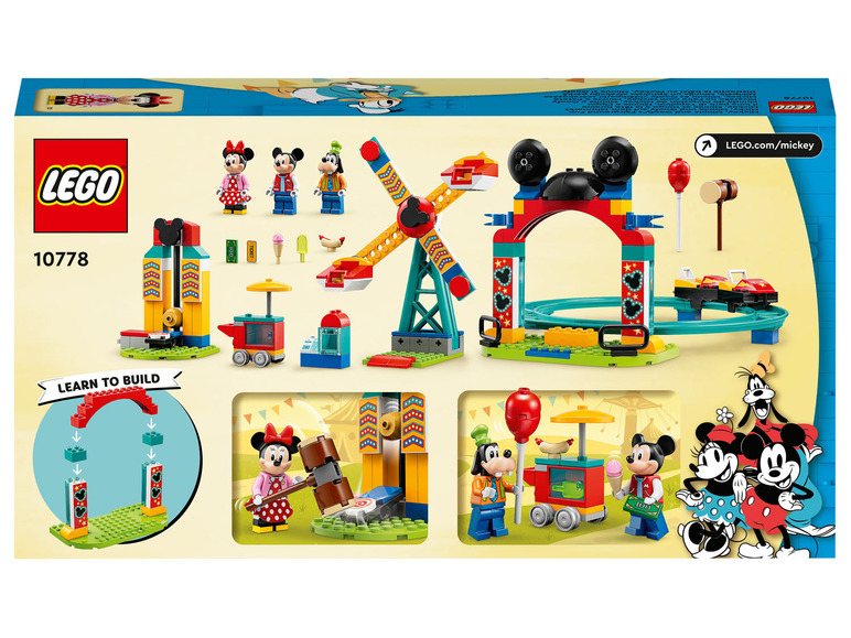 Gehe zu Vollbildansicht: LEGO® Micky and Friends 10778 »Micky, Minnie und Goofy auf dem Jahrmarkt« - Bild 6
