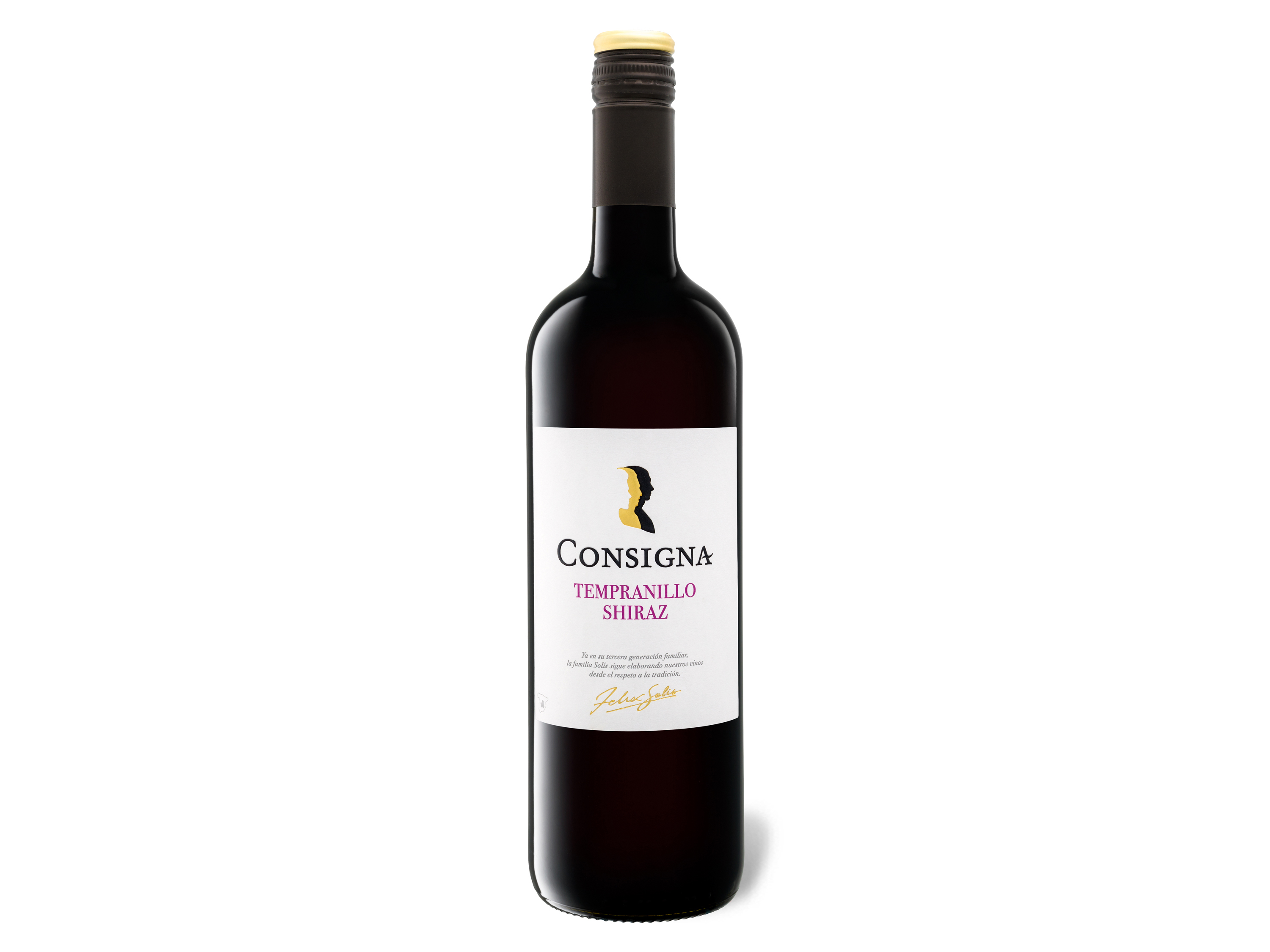 Consigna Tempranillo-Shiraz VdlT Castilia trocken vegan, Rotwein 2021 Wein & Spirituosen Lidl DE