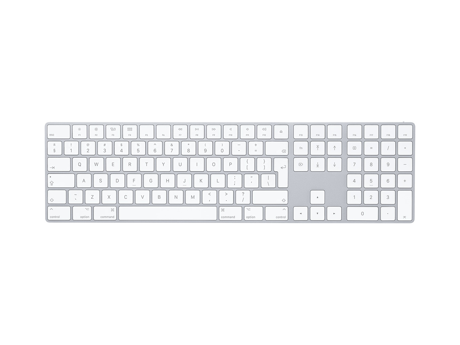 Apple Magic Keyboard deutsch mit Nummernblock