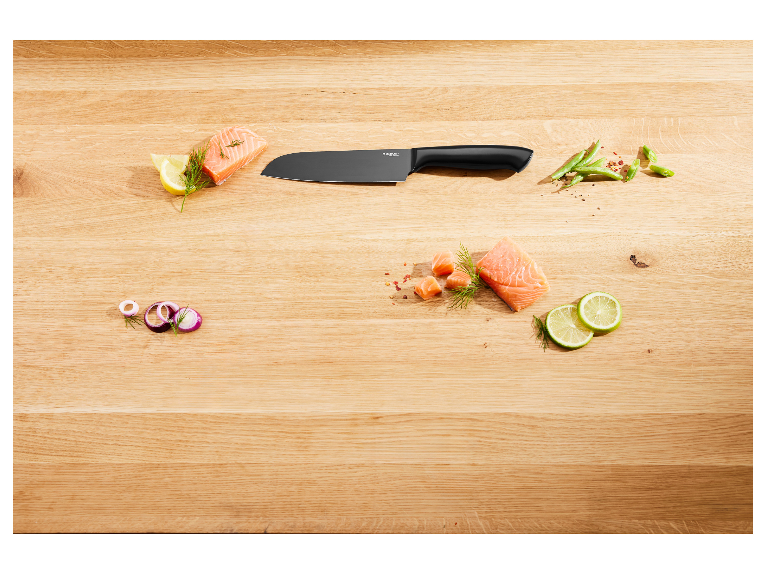 Thumbnail - SILVERCREST® Küchenmesser EDS-Griff beschichtet (Santokumesser)