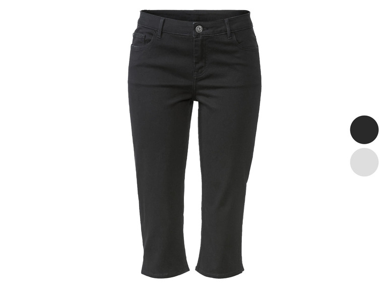 Gehe zu Vollbildansicht: esmara® Damen Jeans Capri, Super Skinny Fit, normale Leibhöhe - Bild 1