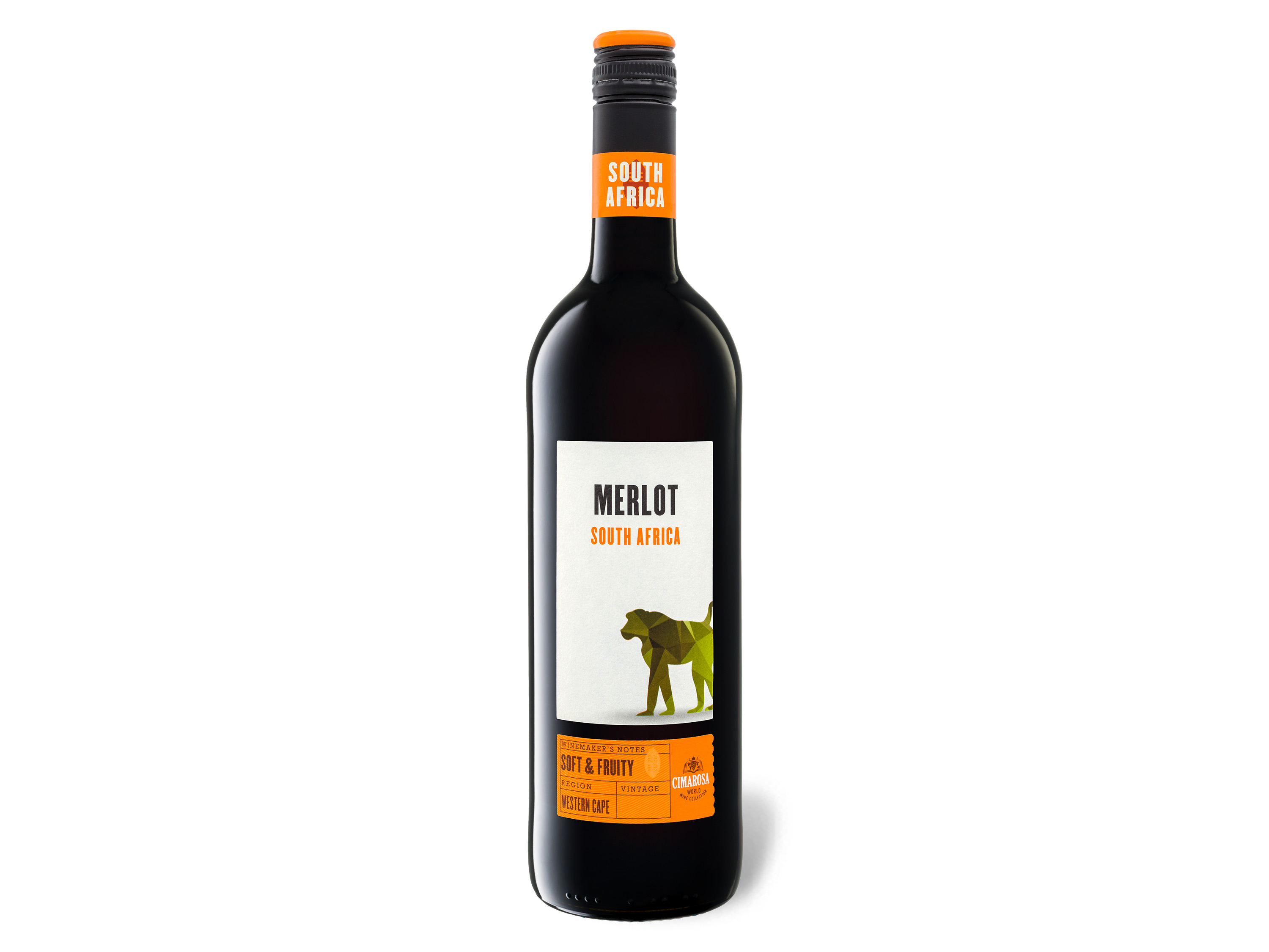 CIMAROSA Merlot Südafrika trocken, Rotwein 2020 Wein & Spirituosen Lidl DE