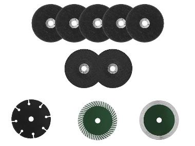 PARKSIDE® Metall-Trennscheiben/Metall-Schruppscheiben/Holz-Trennscheibe/Diamant-Trennscheibe (Turbo)/Diamant-Trennscheibe, Ø 76 mm