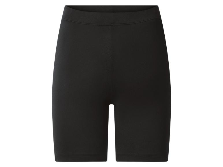 Schwarze Damen-Radlerhose