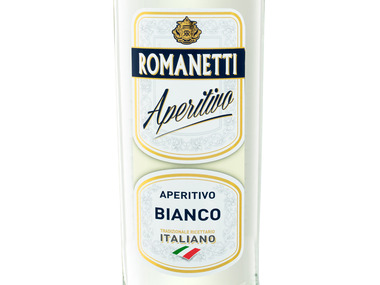 ROMANETTI Aperitivo Bianco 14,4 % Vol, Aromatisiertes weinhaltiges Getränk