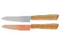 Zwei Livarno Home Messer mit Holzgriffen.