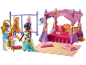 Spielset mit Prinzessinnen-Schlafzimmer, Himmelbett und Schminktisch