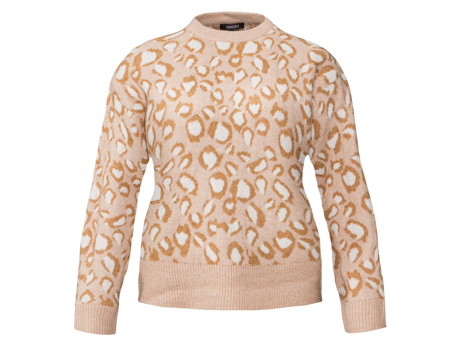 esmara® Damen Pullover (leo, L(44/46)) | 04055332075048