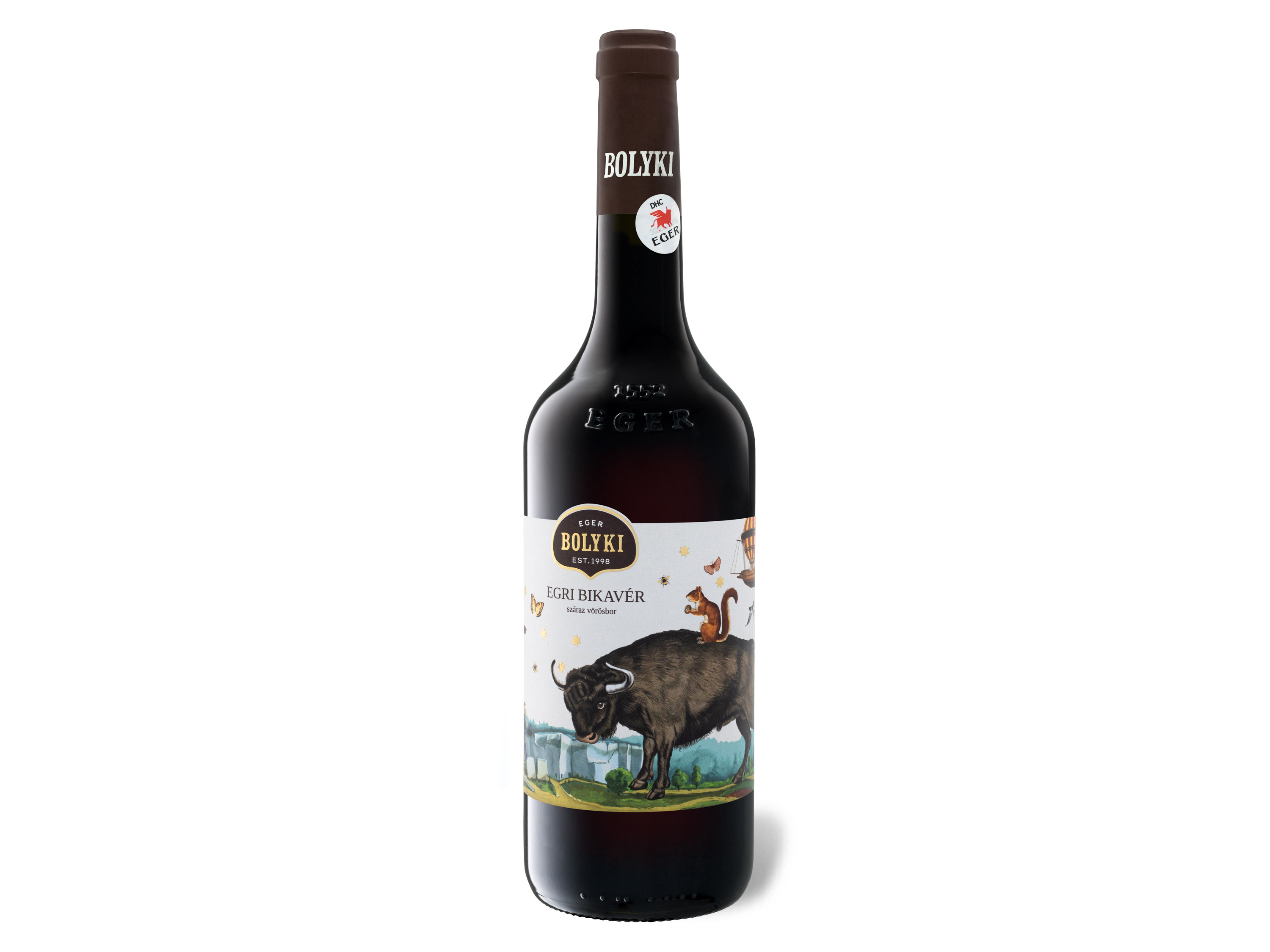 Bolyki 100% Egri Bikavér trocken, Rotwein 2022""