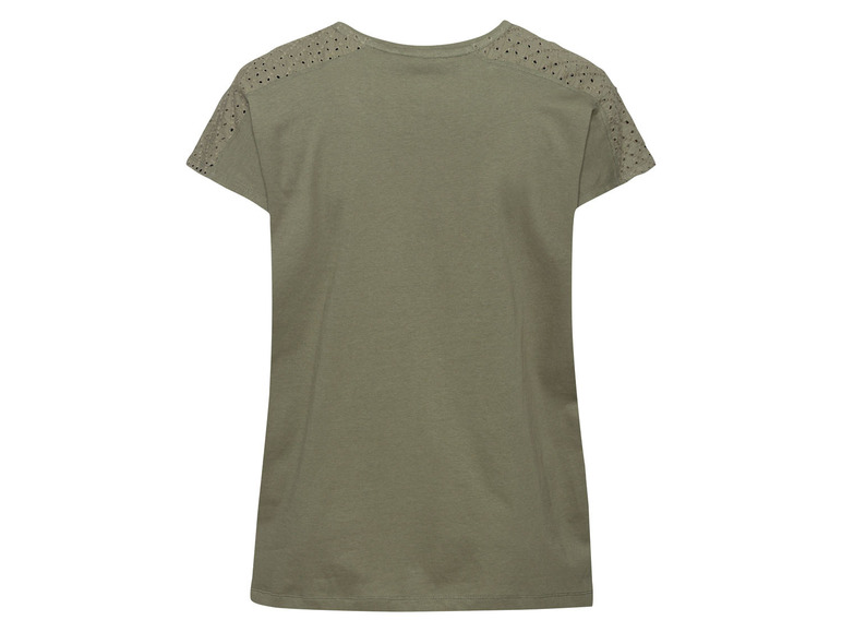Gehe zu Vollbildansicht: esmara Damen T-Shirt, leger geschnitten, mit überschnittener Schulter - Bild 8