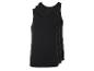 Dreierpack schwarze Herren-Unterhemden