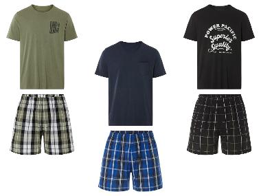 LIVERGY® Herren Shorty aus reiner Baumwolle