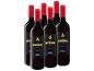Sechs Flaschen La Muleta Reserva Valencia DO Rotwein.