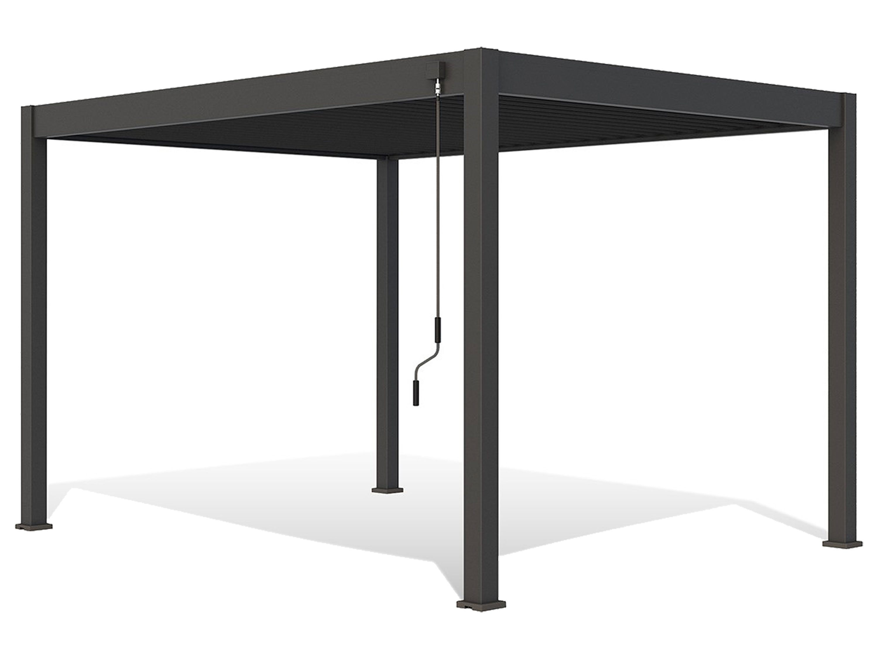 Pergoline Pavillon Superior (Anthrazit, 3×4 m) | 04260664391159