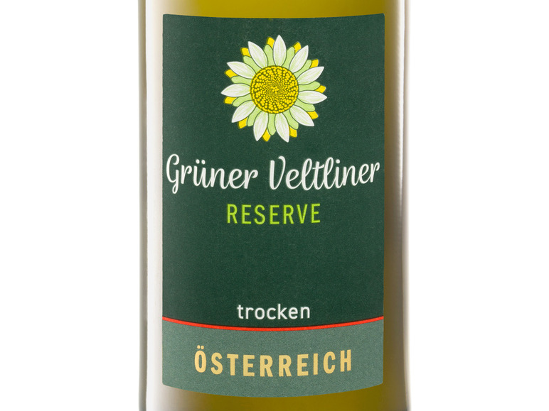 Gehe zu Vollbildansicht: Grüner Veltliner Reserve Niederösterreich trocken, Weißwein 2021 - Bild 2