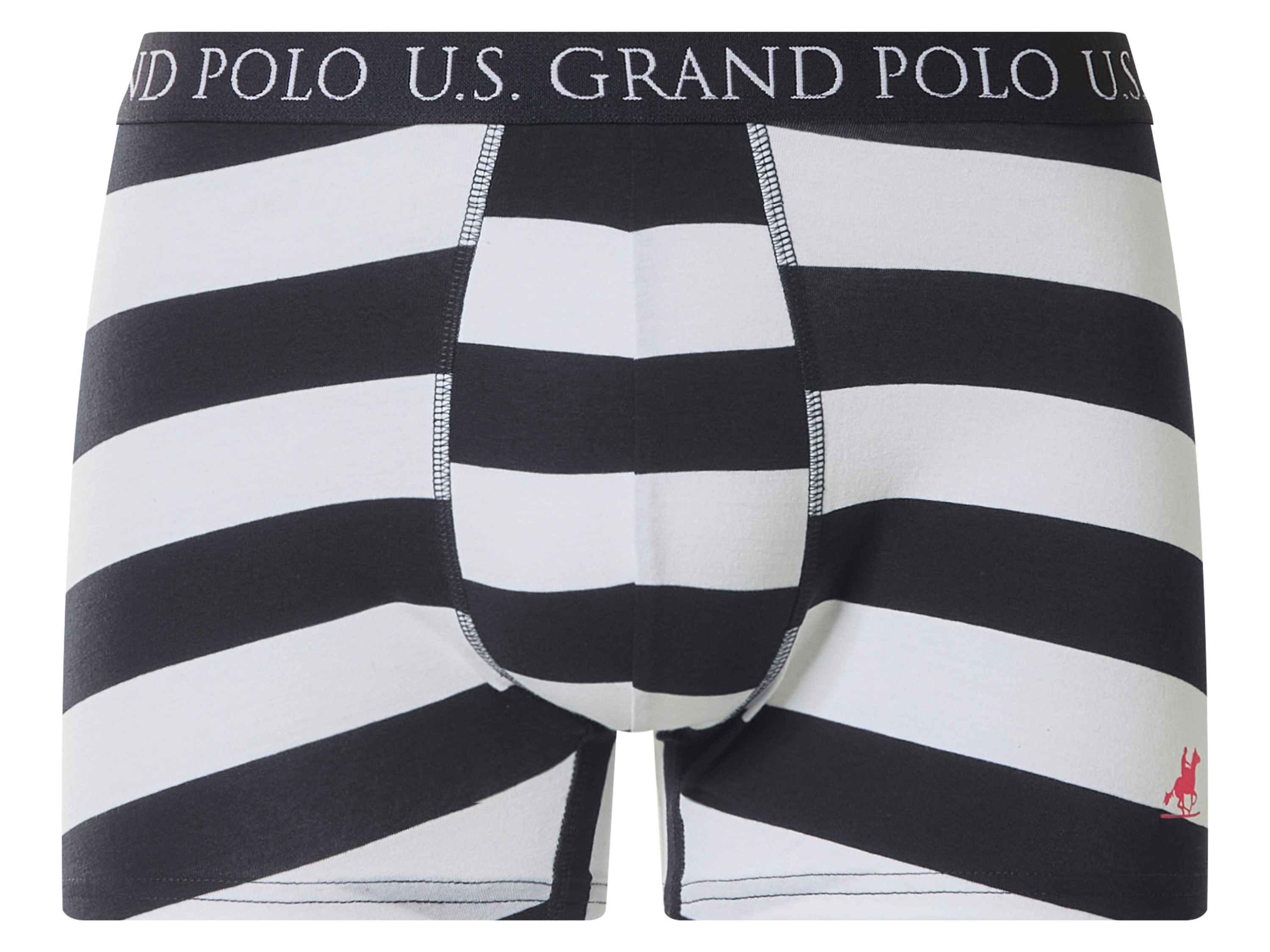 ESMARA MEN x U.S. Grand Polo Herren Boxer, 3 Stück (Streifen/navy, 6/L) – Bild 4 von 4
