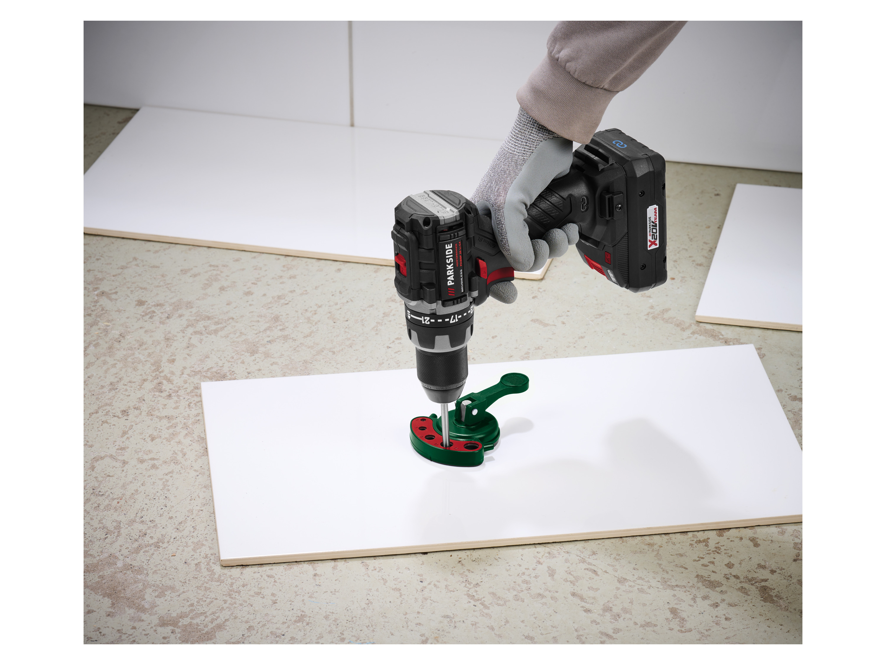 Thumbnail - PARKSIDE® Fliesenbohrer mit Zentrierhilfe