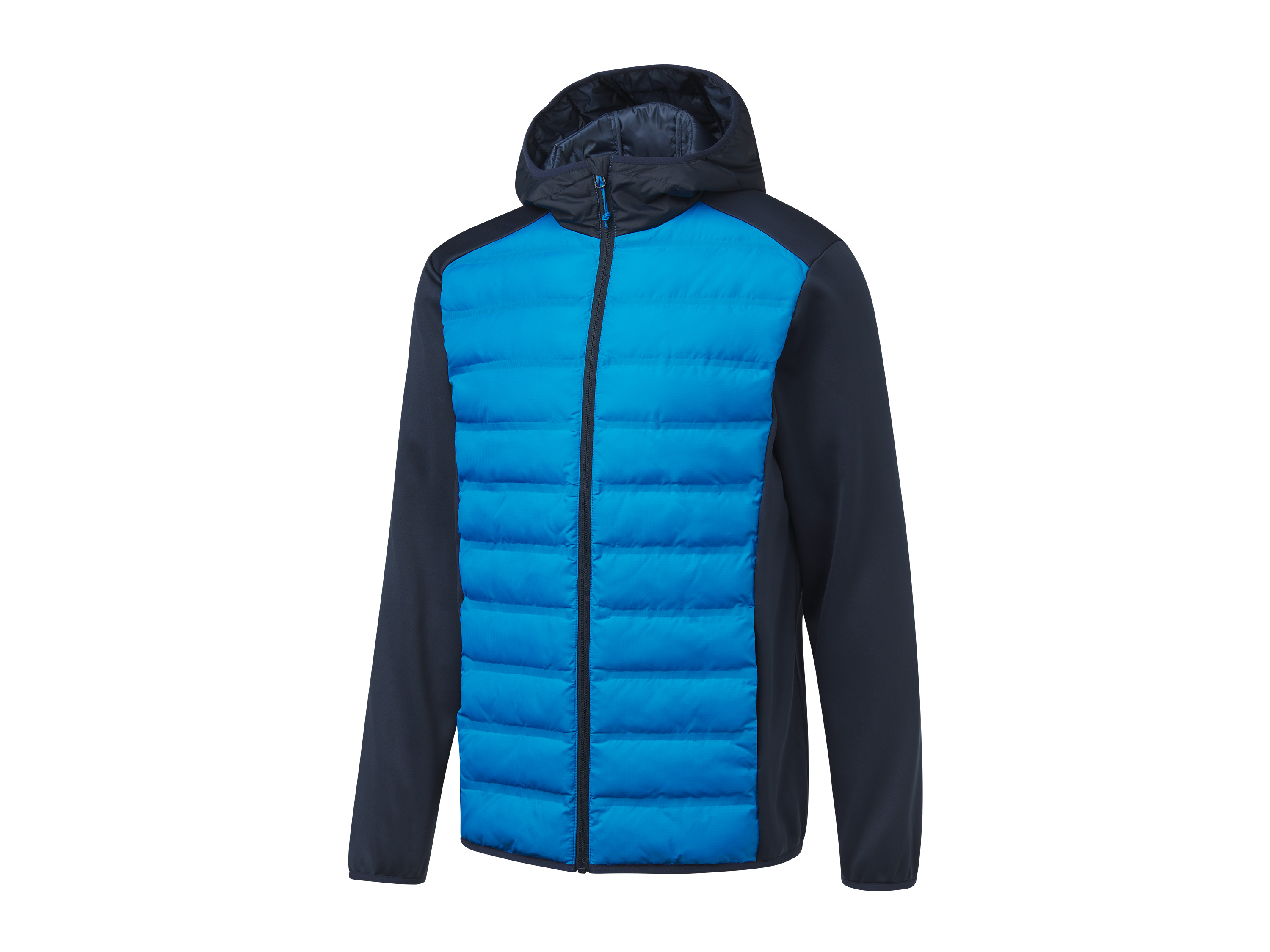CRIVIT Herren Hybridjacke Outdoor (L(52/54), hellblau/navy) | 04334036009277