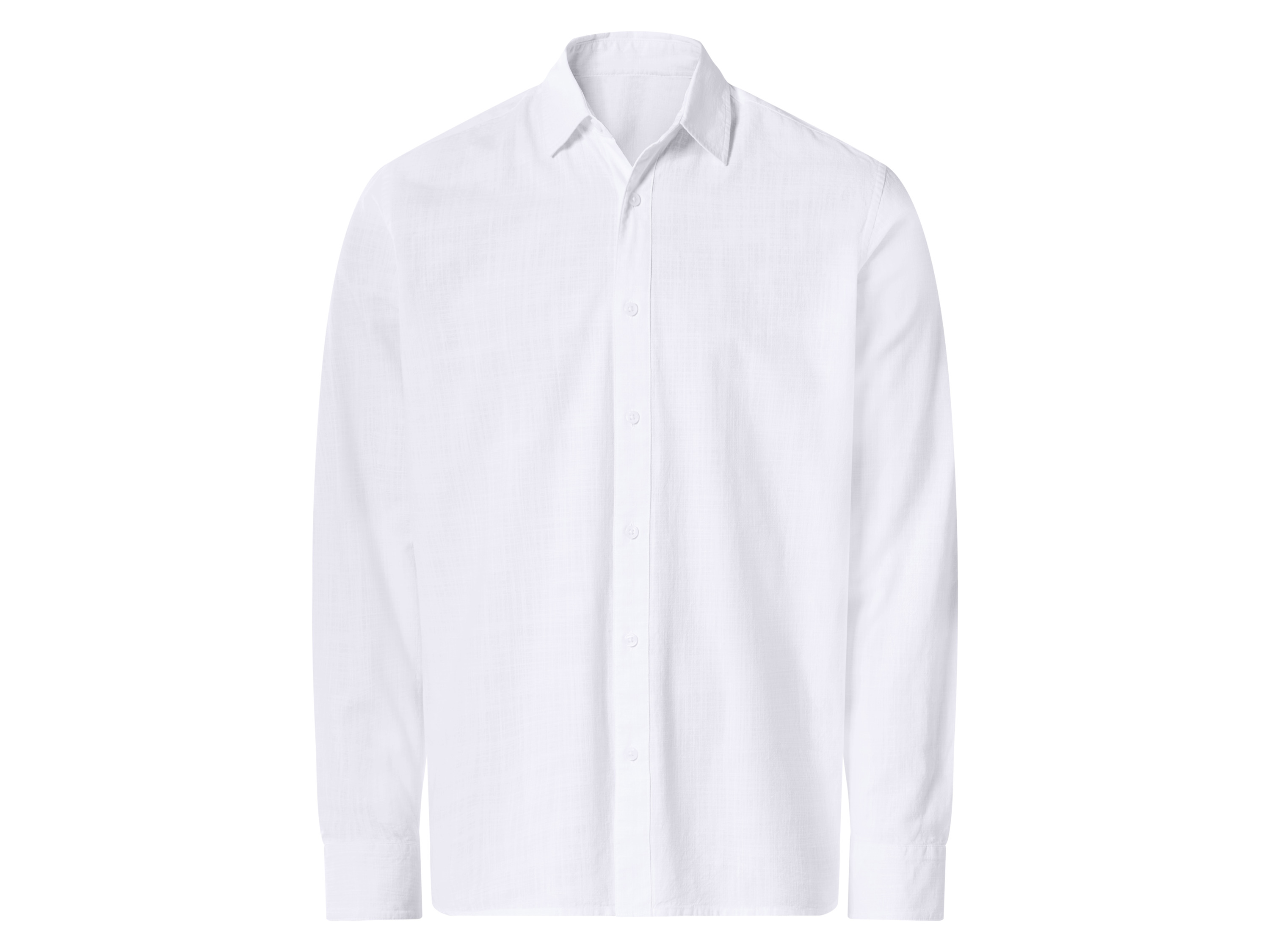 ESMARA MEN Herren Hemd, Regular Fit (Weiß, XXL (45/46))