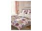 LIVARNO home Mikrofaser-Satin-Wendebettwäsche mit Blumenmuster.