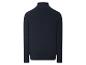 Dunkelblauer Herren-Rollkragenpullover, Rückansicht.