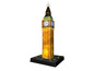 Ein beleuchtetes Big-Ben-Puzzle, ein 3D-Modell des ikonischen Turms in London.