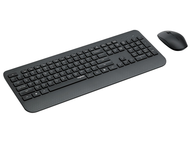 Gehe zu Vollbildansicht: Rapoo Wireless Mouse und Keyboard Combo »X3500«, DE-Layout QWERTZ mit Nano USB-Empfänger - Bild 3