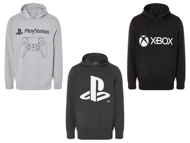 PLAYSTATION | XBOX - Herren Sweathoodie, PLAYSTATION | XBOX, mit Druck