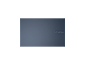 Blaues ASUS Vivobook X1704VA Notebook, Draufsicht auf den geschlossenen Deckel.