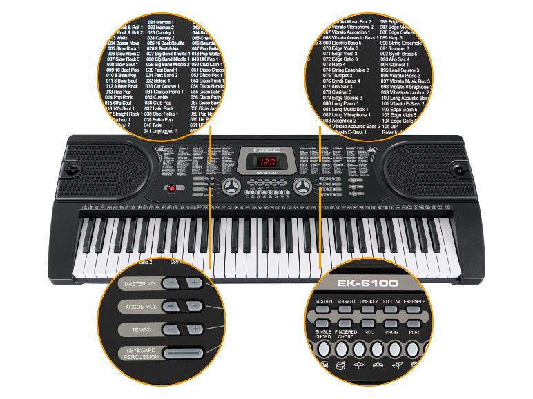 Keyboard Super Kit SK-6100