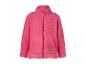 Rosa Fleecejacke mit Reißverschluss und Taschen für Kinder