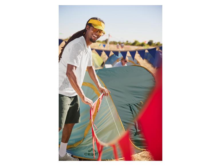 Crivit Zelte und Festivaldekoration.
