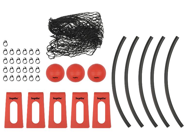 Disc-Golf-Set / Bean-Bag-Spielset / Schmetterball-Set / Street-Hockey-Set