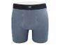 Graue Herren-Boxershorts mit schwarzem Mexx-Logobund
