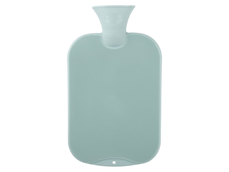 Wärmflasche, mit Fleecebezug