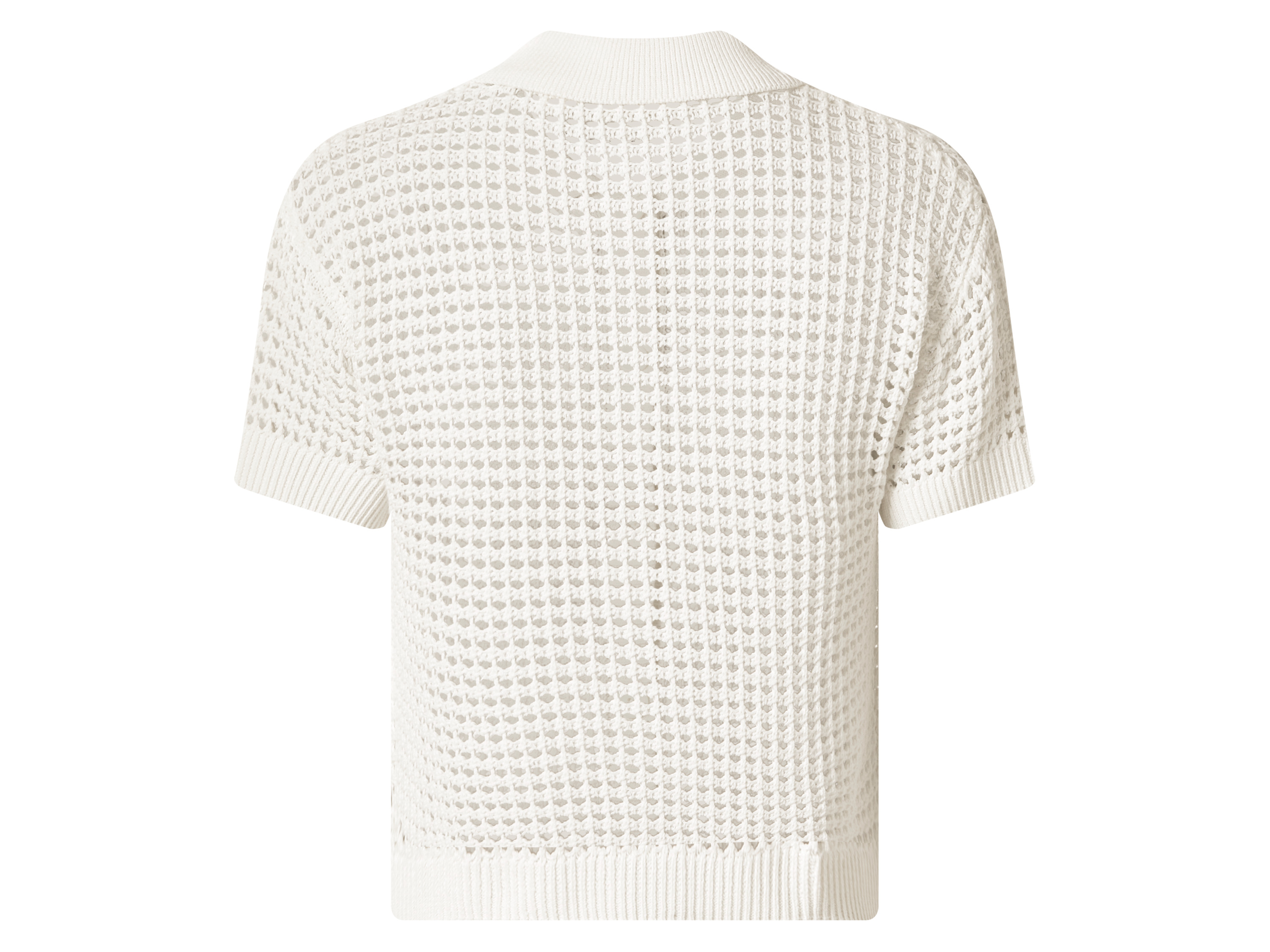 ESMARA® Damen Ajour-Cardigan (Weiß, M(40/42)) – Bild 3 von 4