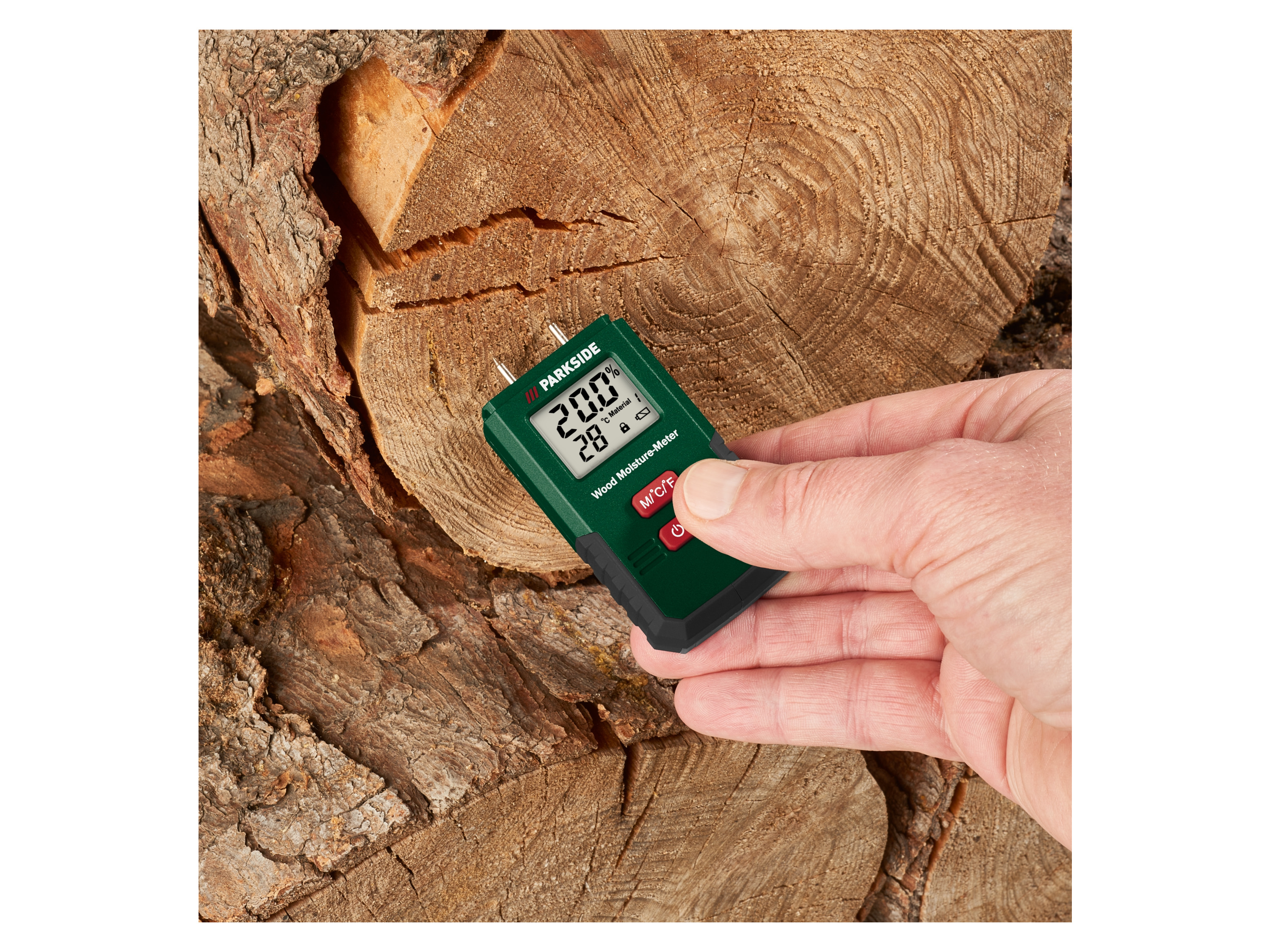 Thumbnail - PARKSIDE® Multi-Sensor/ Holzfeuchtemessgerät PMSHM 2 A3 (Holzfeuchtemessgerät)