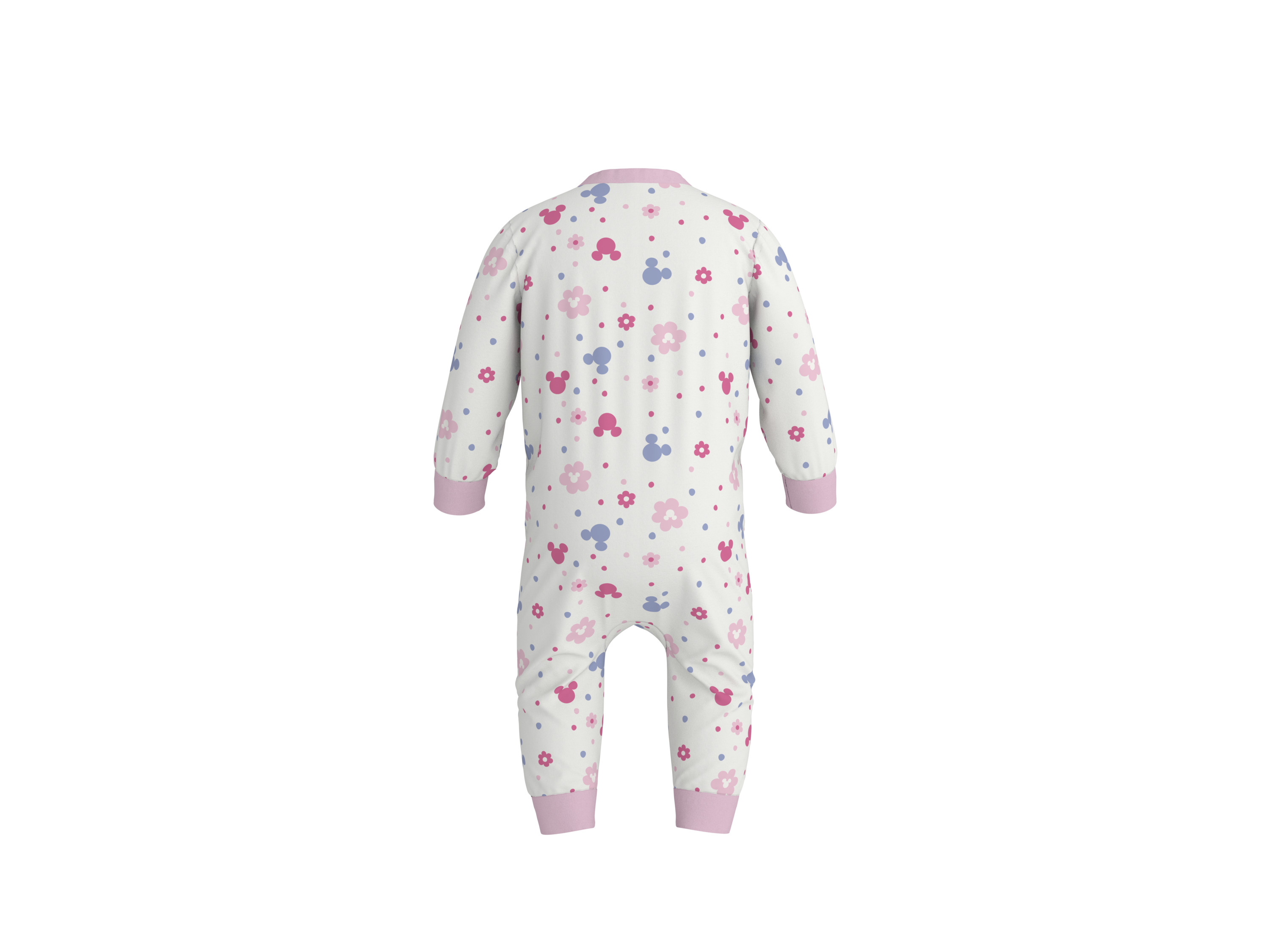 LUPILU® Baby Schlafoverall (Rosa, 86/92) – Bild 2 von 3