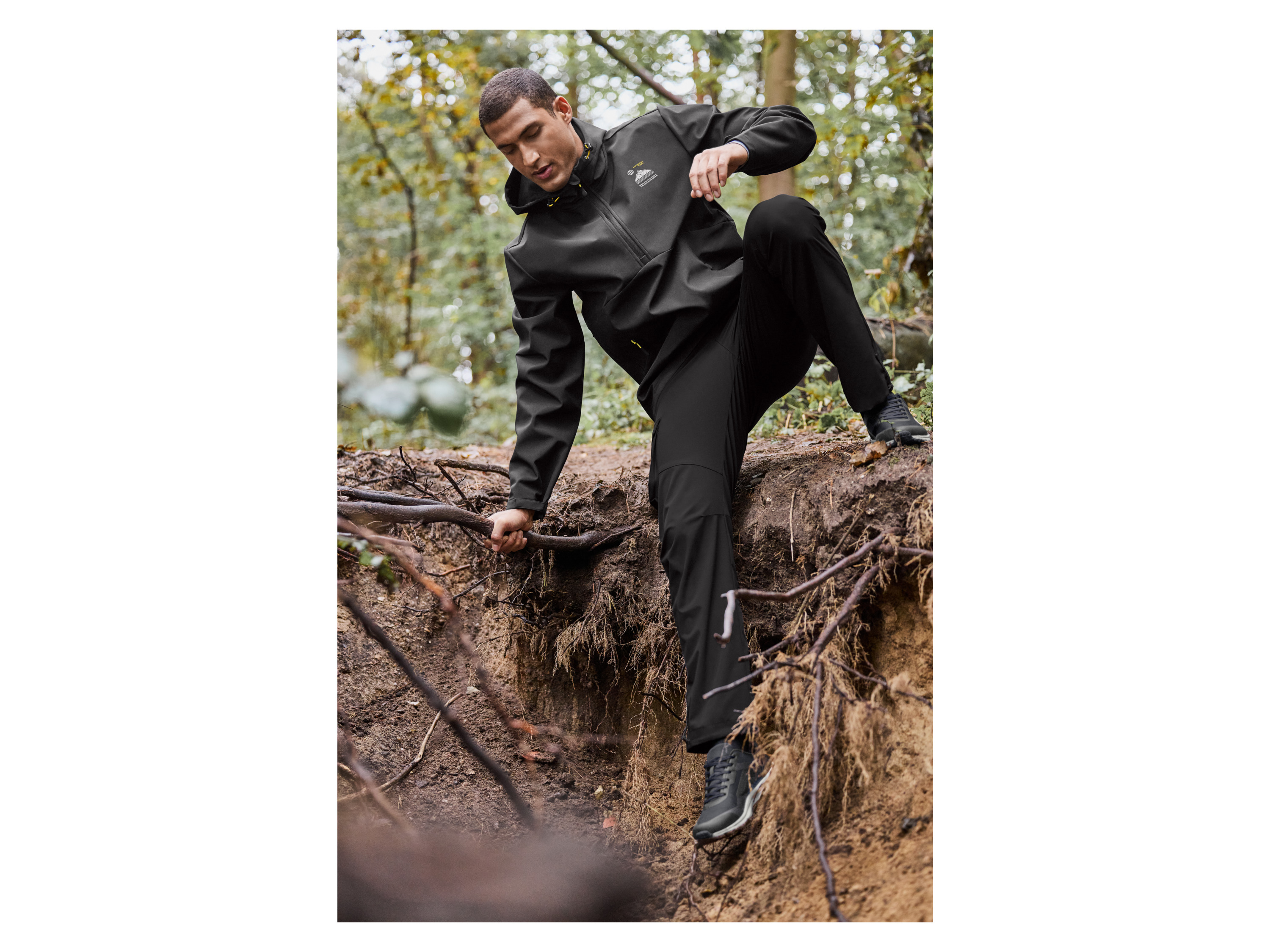 CRIVIT Herren Funktionshose, mit wasserabweisendem Obermaterial - 12