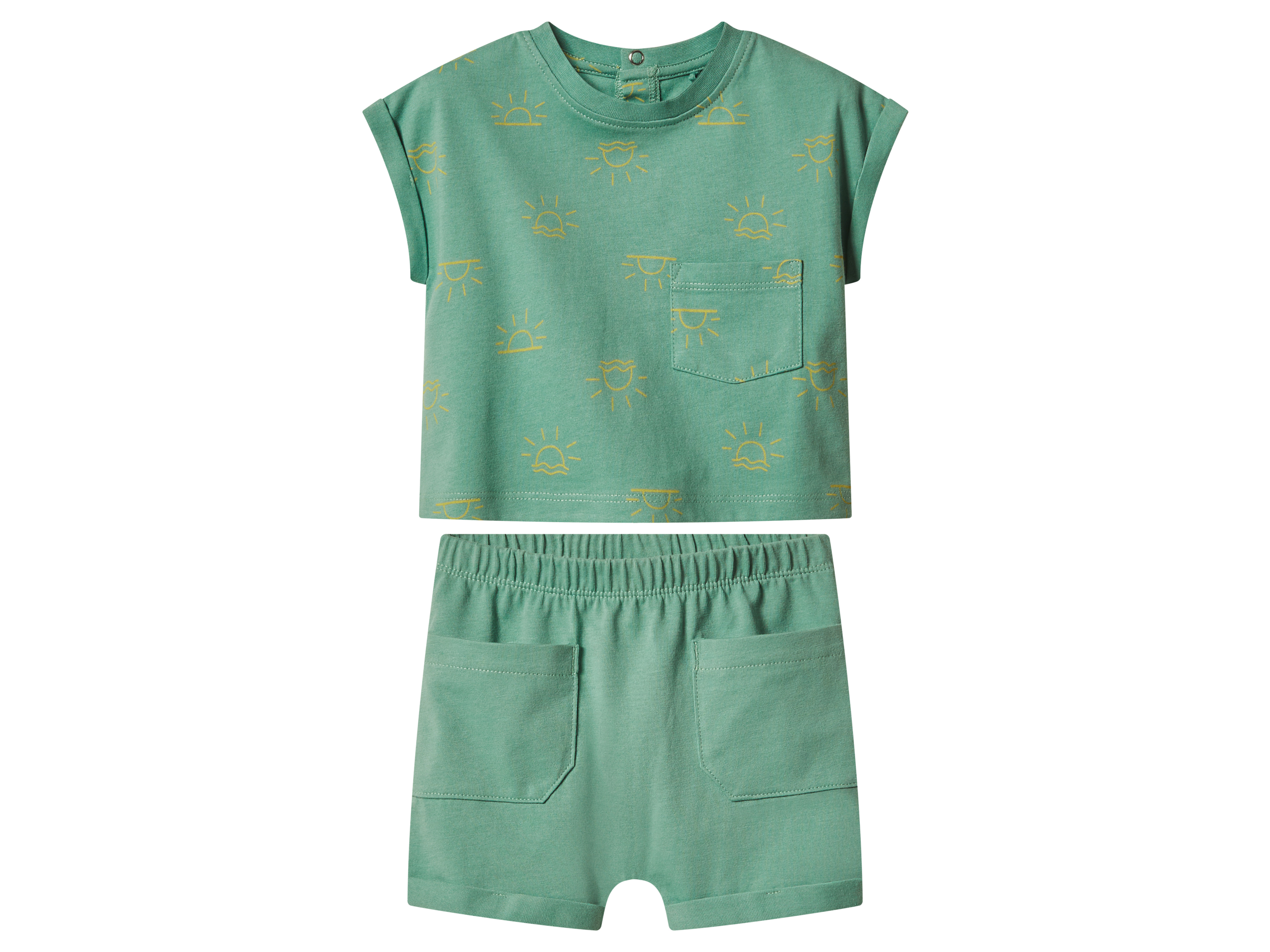 LUPILU® Baby Sommerset, 2-teilig (Grün, 62/68)