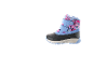 Kinder-Winterstiefel mit blauem und rosa Muster