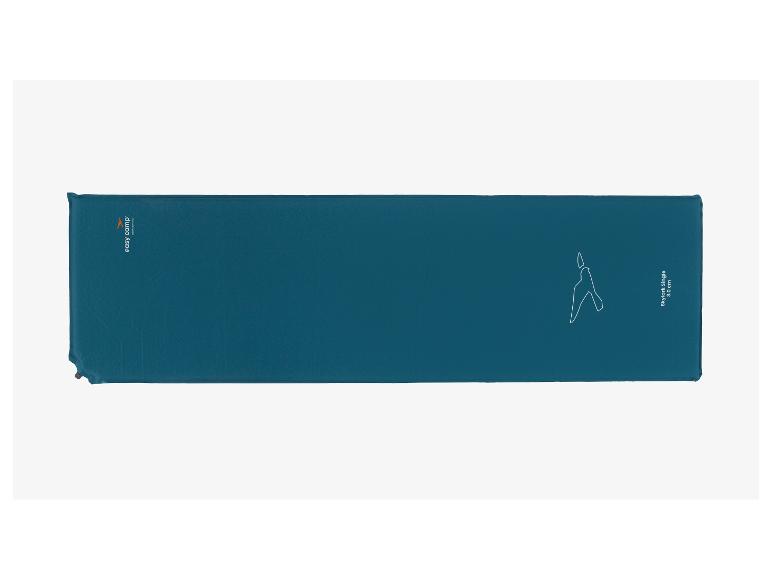 Eine blaue Easy Camp Schlafmatte zum Campen.